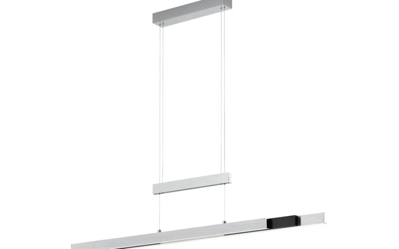 Trajan Taklampa LED borstad aluminium/svart