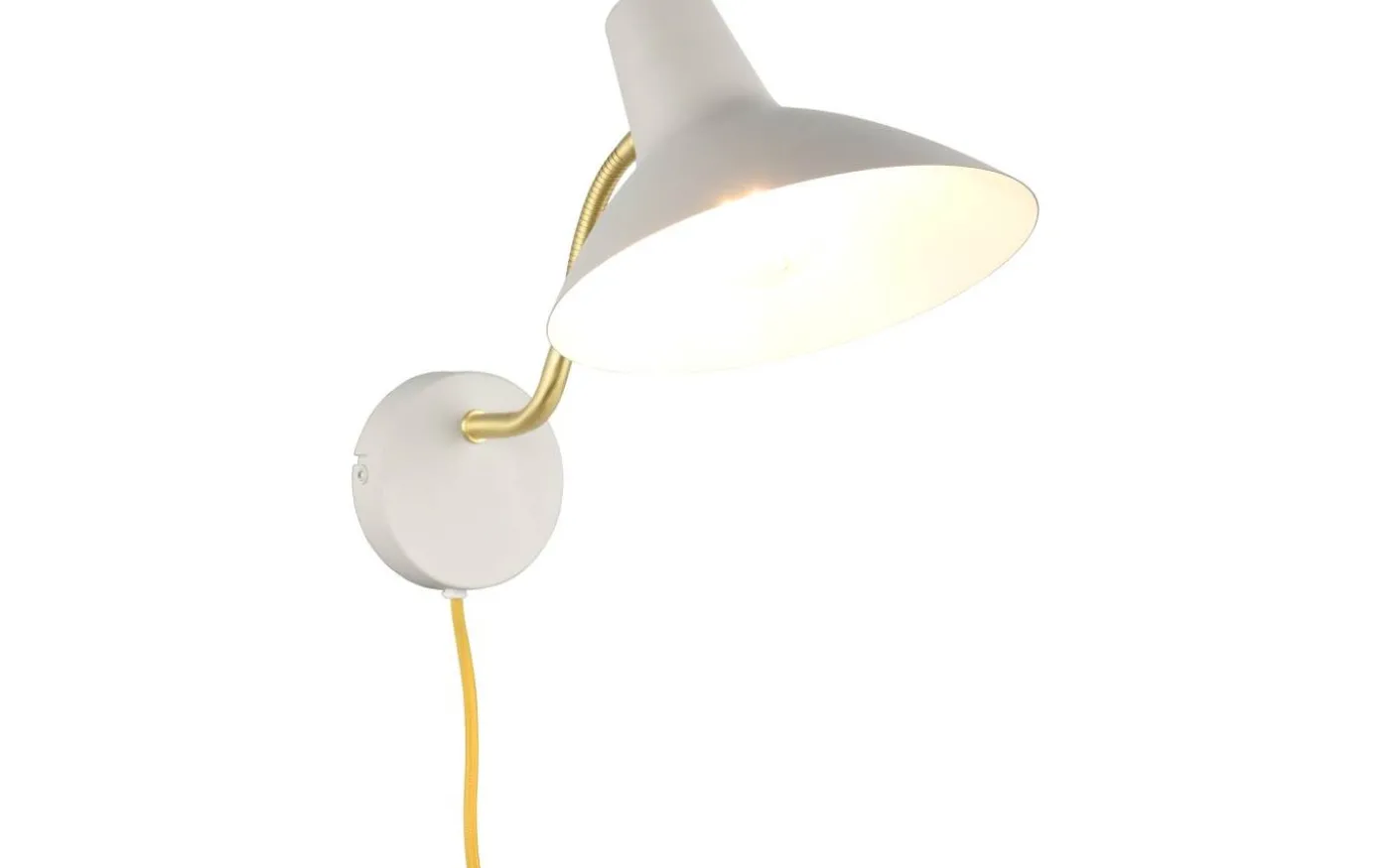 Traveller Vägglampa E27 varmgrå/matt mässing