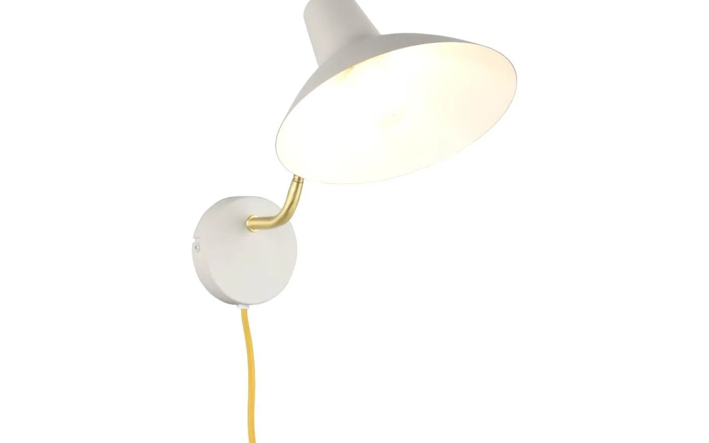 Traveller Vägglampa E27 varmgrå/matt mässing