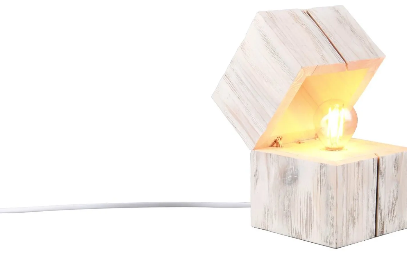 Treasure Bordslampa E14 (inkl.) vit