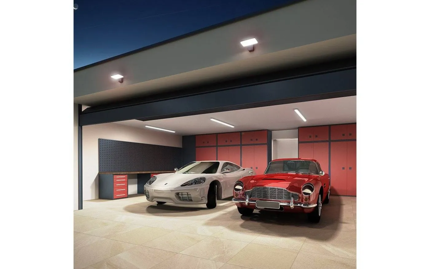 Trident Pro LED-Armatur 150cm 7800lm 60W 4000K IP65