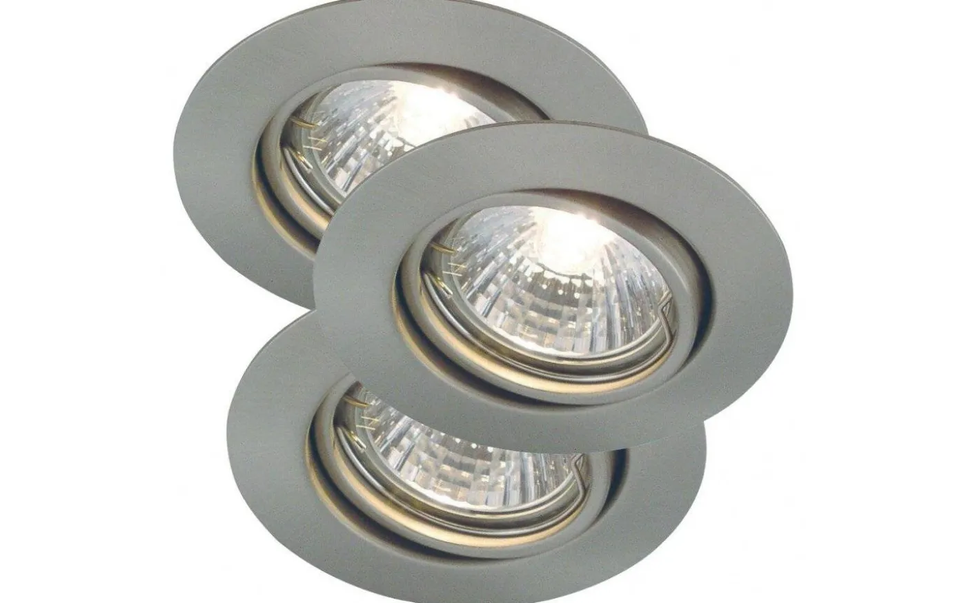 Triton Spotlight 3-Pack GU10 IP23 Borstad Stål