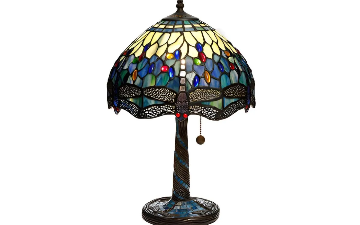 Trollslända Bordslampa 47cm Safirblå