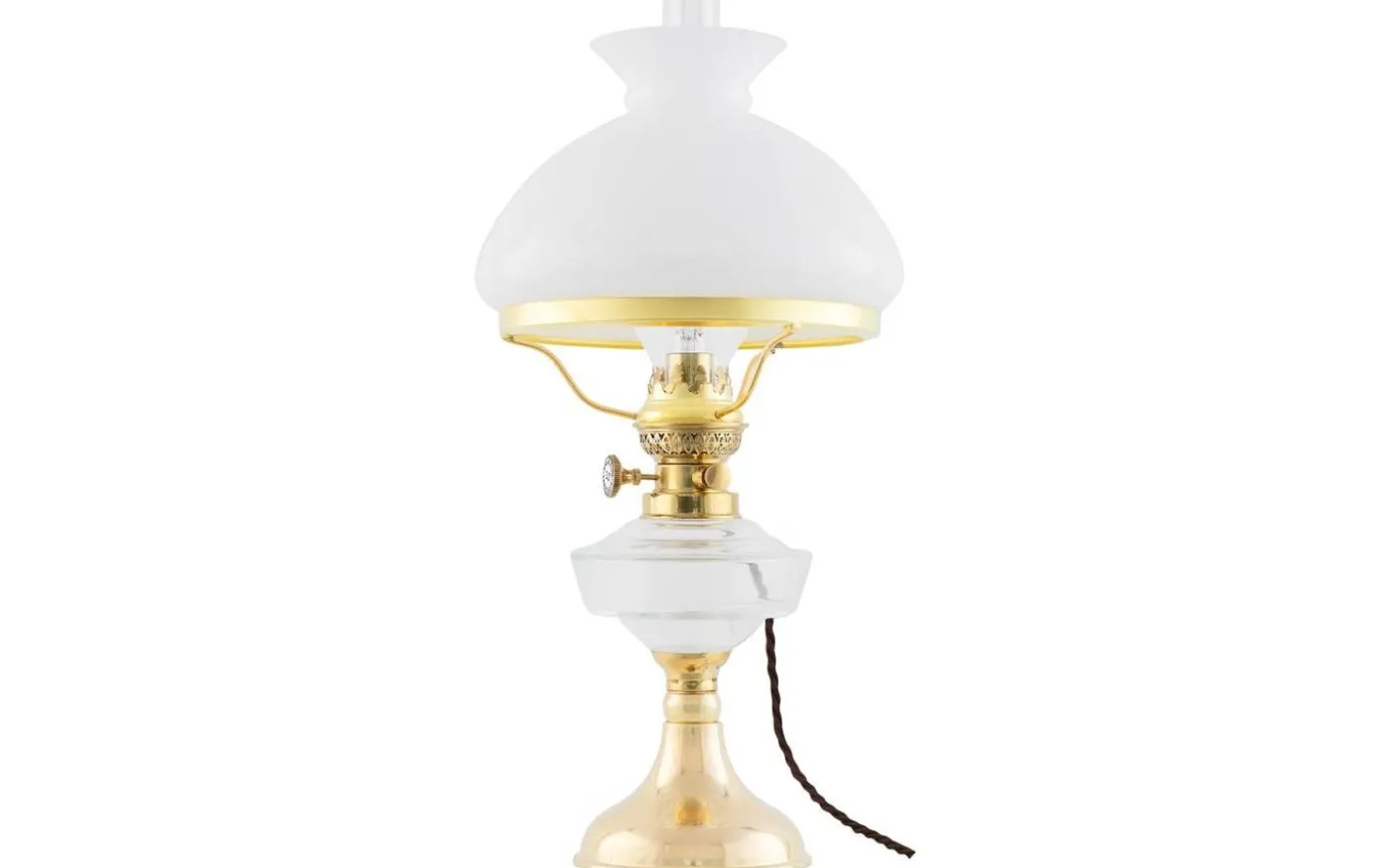 Trossö 190 - Mässing / Elmonterad