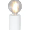 Tub Bordslampa E27 10cm Vit
