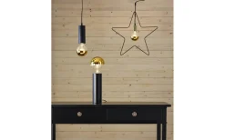 Tub pendel E27 3,5m Svart