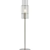 Tubo Bordslampa 65cm Satin Nickel/Klar