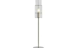 Tubo Bordslampa 65cm Satin Nickel/Klar