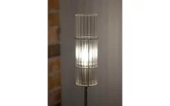 Tubo Bordslampa 65cm Satin Nickel/Klar