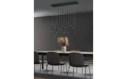 Tubular Takpendel LED 115cm mattsvart