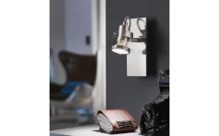 Tukon Takspotlight 17cm GU10 LED 3000K 3W Nickel