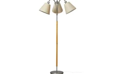 Tullgarn Golvfot 148cm 3L Råjärn/Ek