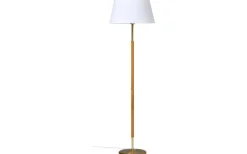 Tullgarn Golvfot 130cm Mässing/Ek
