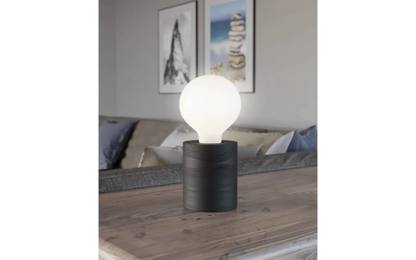 Turialdo 1 Bordslampa 10cm Svart