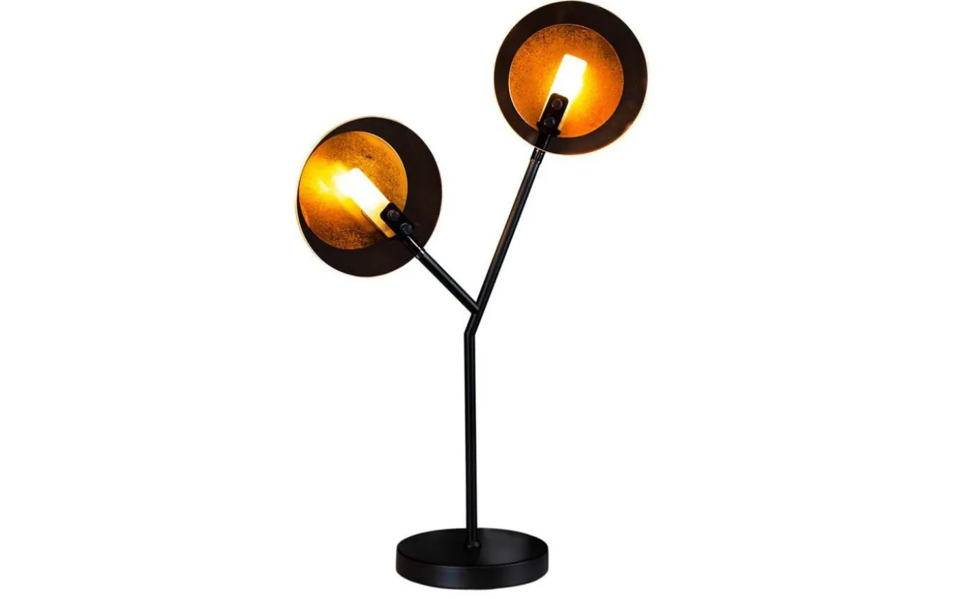 Turno Bordslampa 59cm Svart/Guld