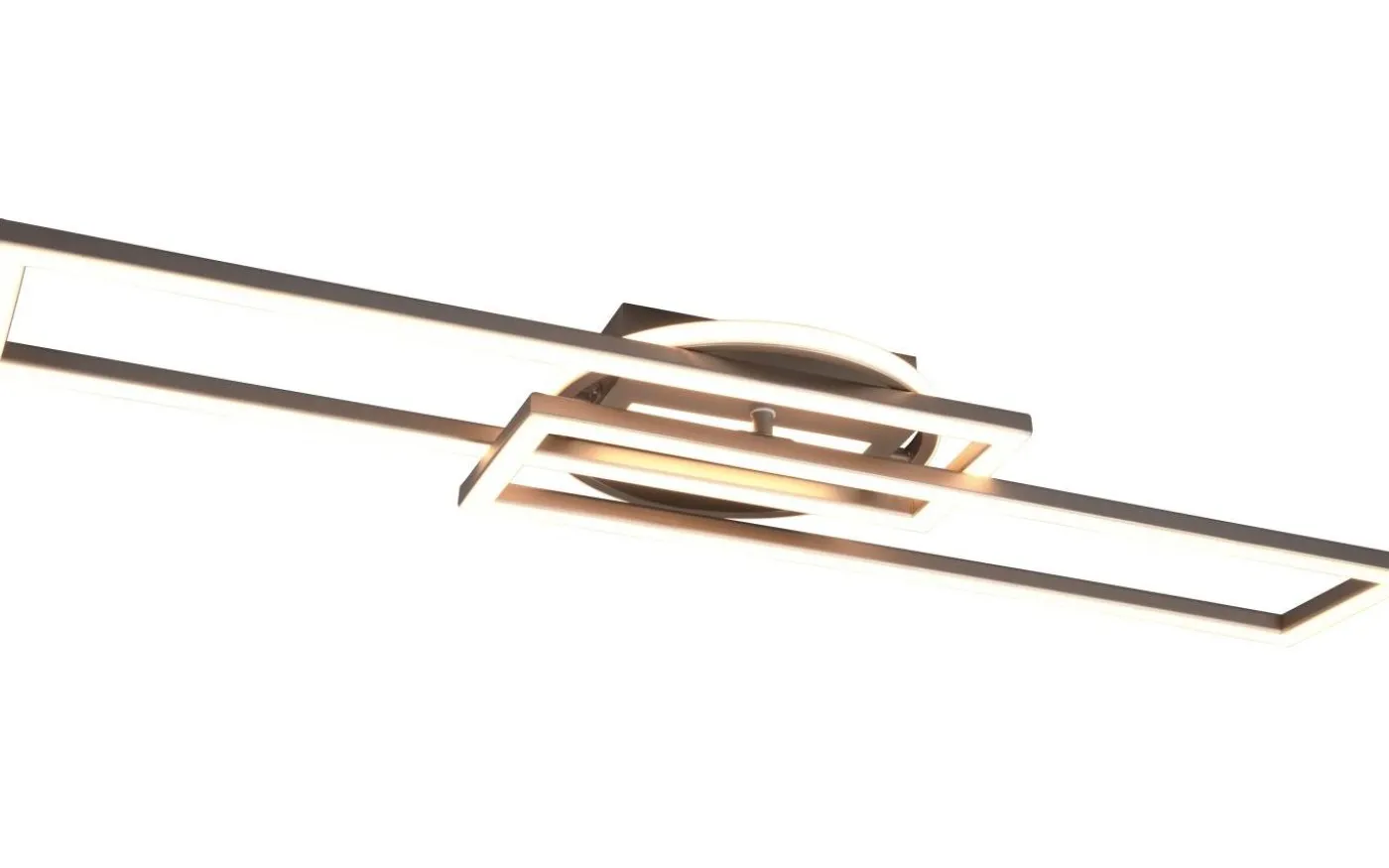 Twister Plafond LED i borstat stål