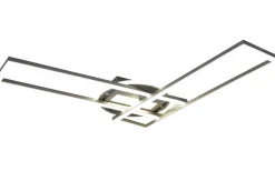 Twister Plafond LED i borstat stål