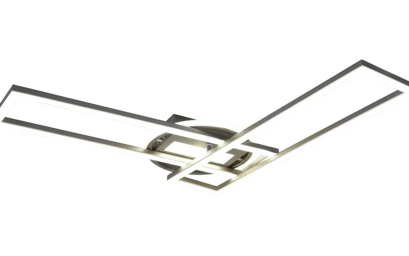 Twister Plafond LED i borstat stål