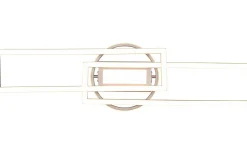 Twister Plafond LED i borstat stål