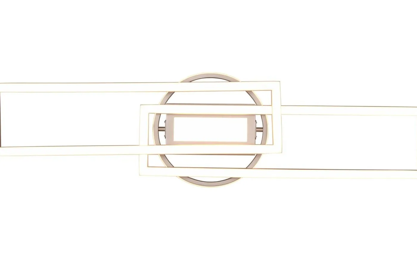 Twister Plafond LED i borstat stål