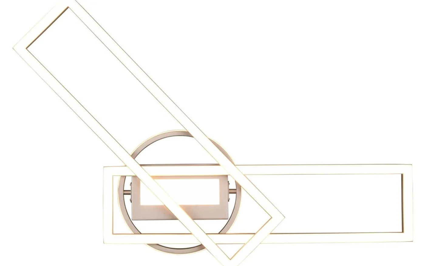 Twister Plafond LED i borstat stål