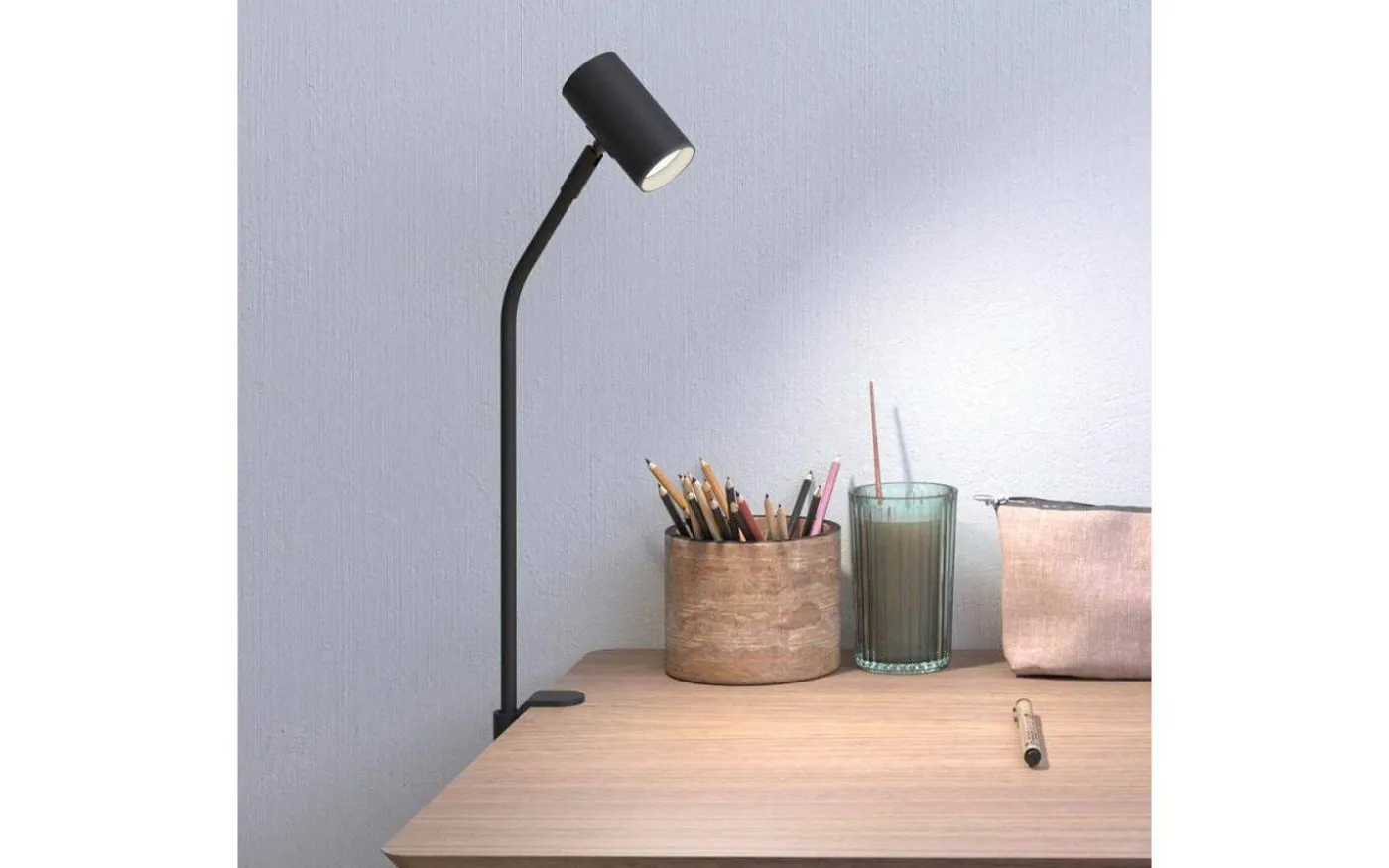 Tyson Bordslampa för Bordsskiva 61cm Svart