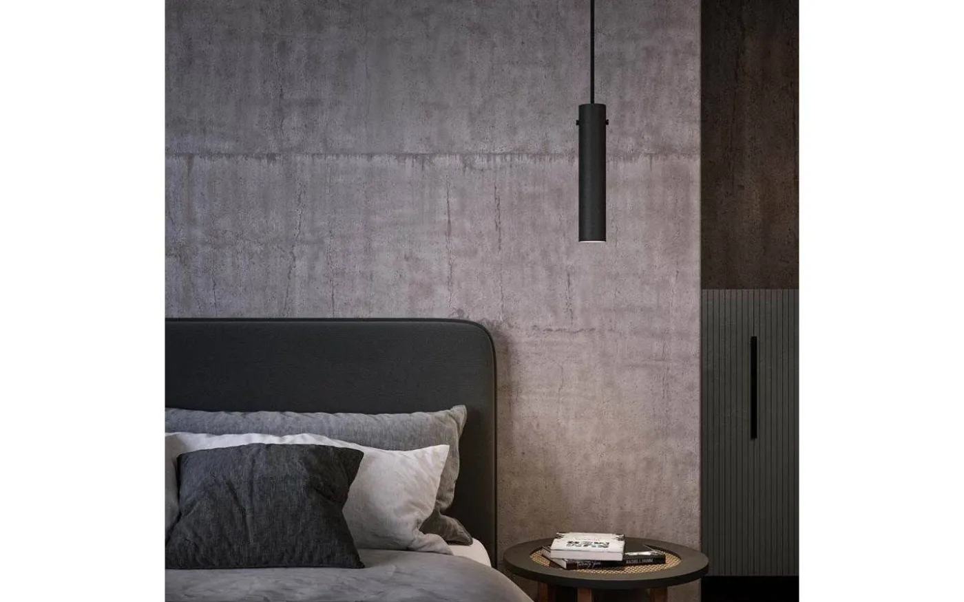 Tyson Fönsterlampa 6x30cm Svart