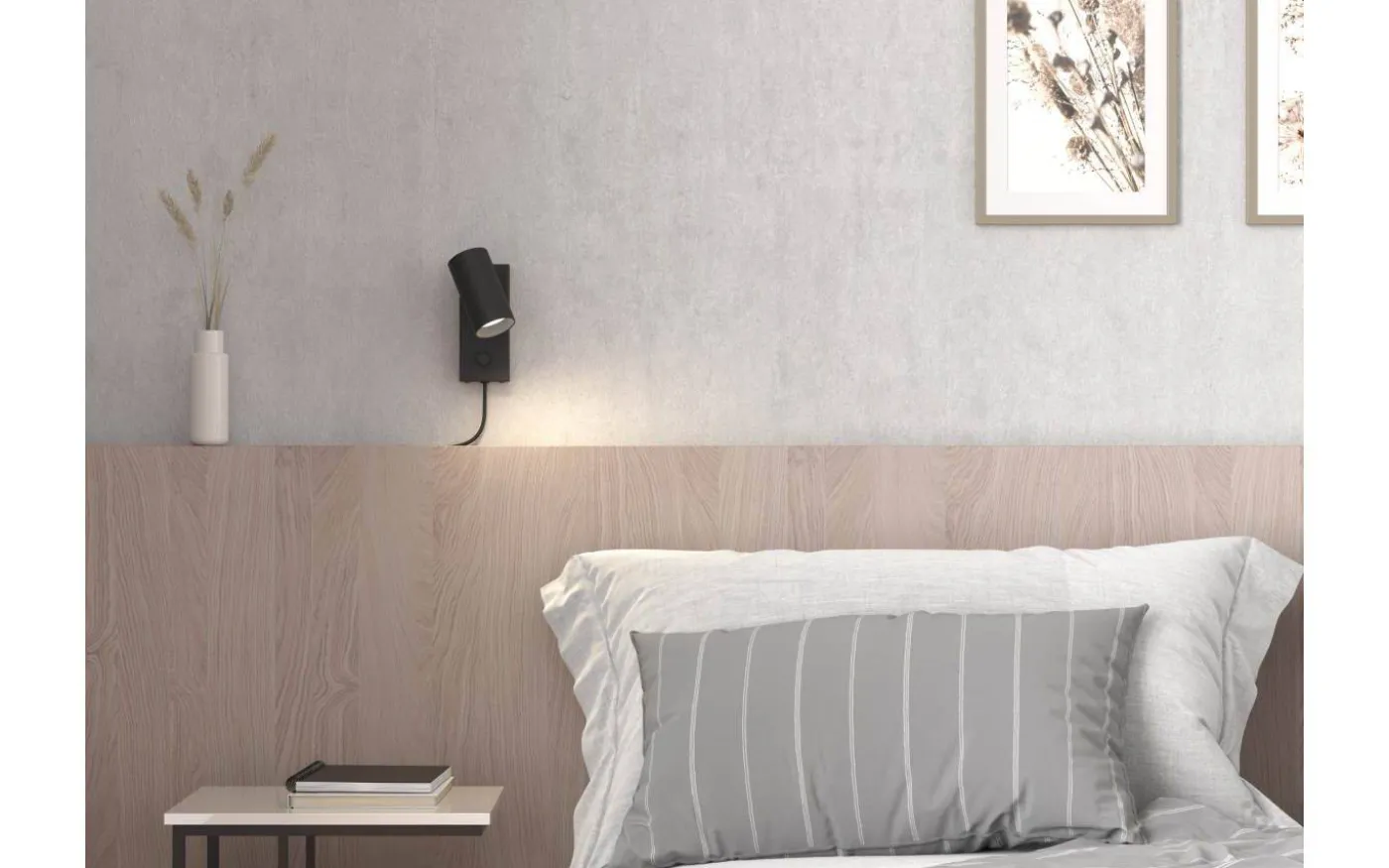 Tyson Vägglampa DIM Svart