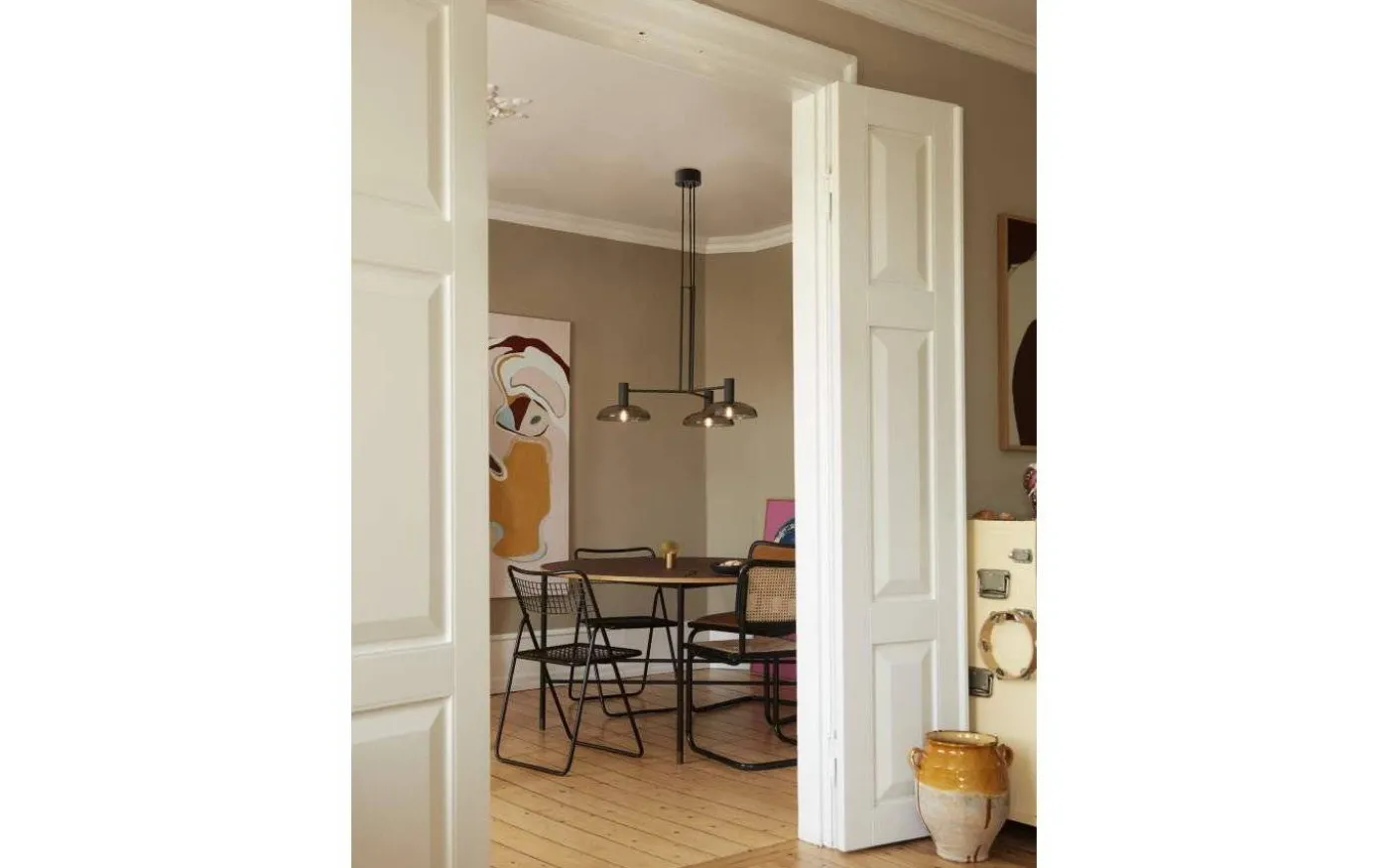 Ufo Circle Taklampa 80cm