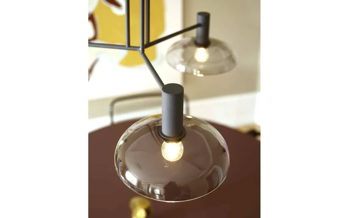 Ufo Circle Taklampa 80cm