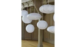 Ufo Lampskärm Ø62cm Stretch Vit Lyx