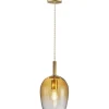 Uma Fönsterlampa 18cm Amber