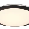 Umberto H2O Plafond LED 29cm mattsvart IP44