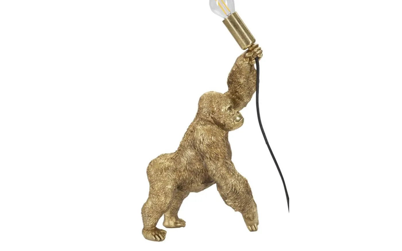 Umbria Bordslampa Gorilla 40cm Guld