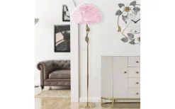 Unica Golvlampa 165cm Rosa/Guld