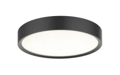Universal Plafond Ø43cm LED 3-Steg DIM 3000K 2880lm 36W(250W) Svart IP44