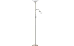 Up 2 Golvlampa 177cm Matt Nickel