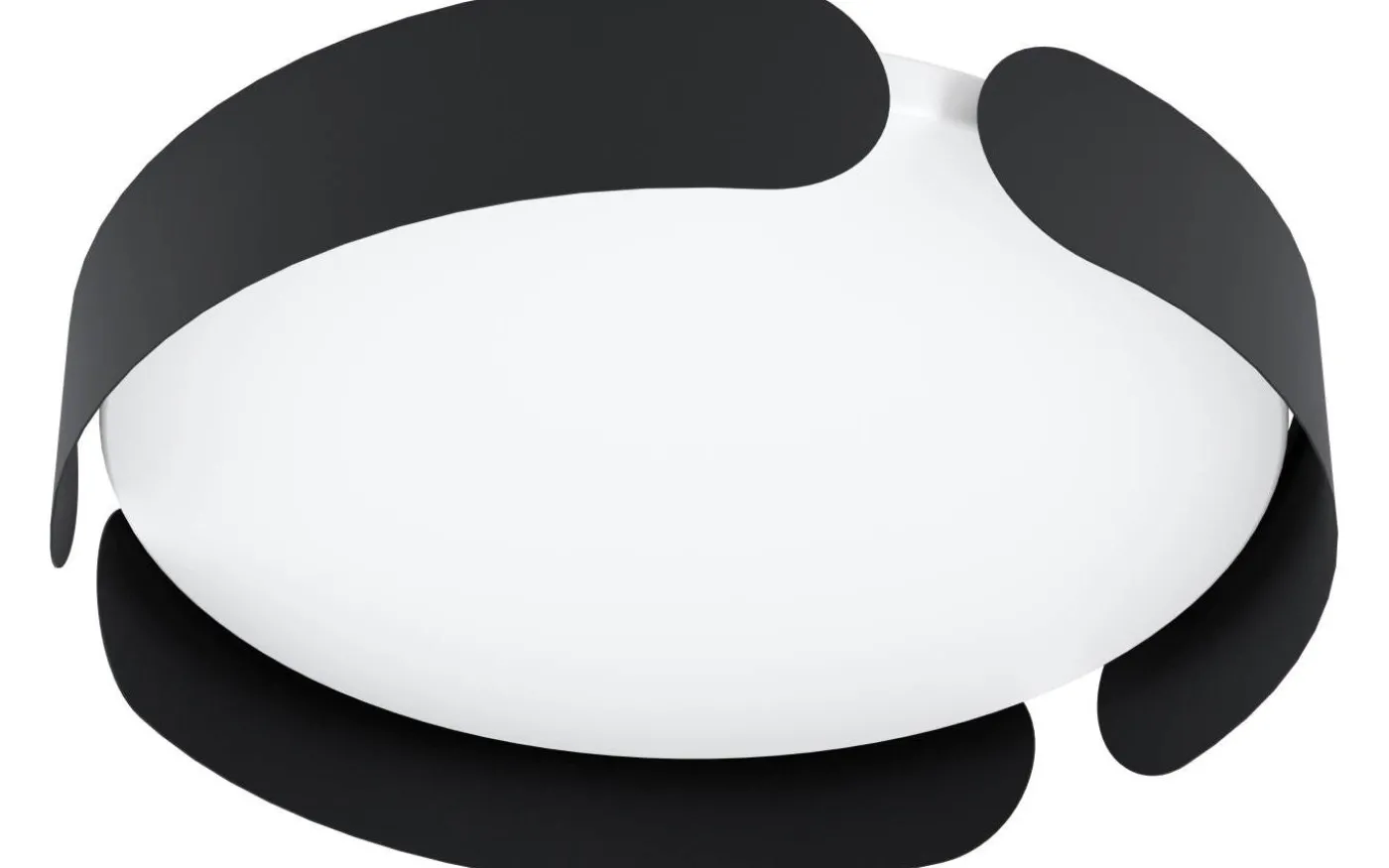 Valcasotto Plafond 37cm LED 3000K 21,6W Svart