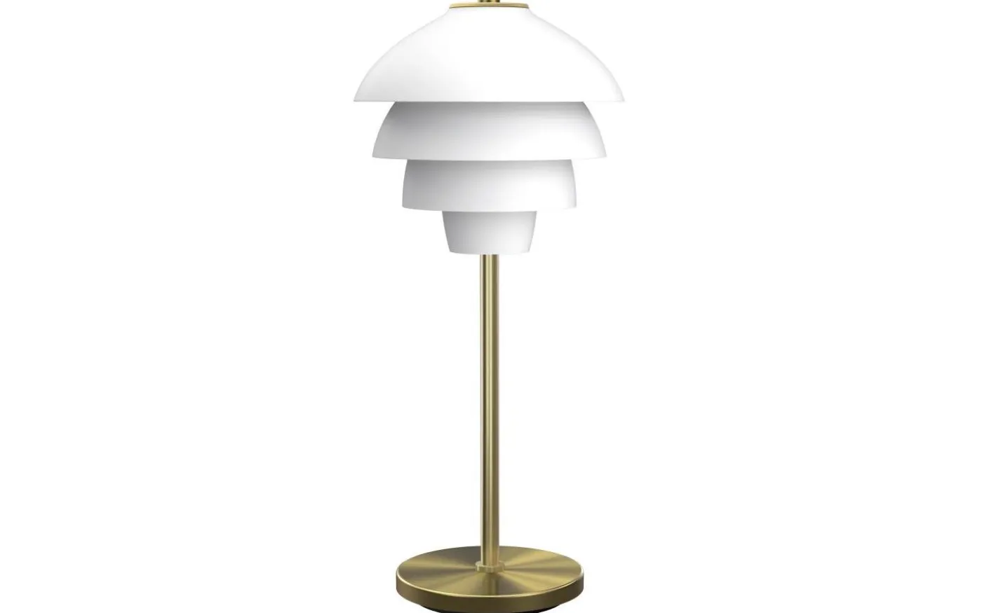 Valencia Bordslampa 41cm Vit/Mässing