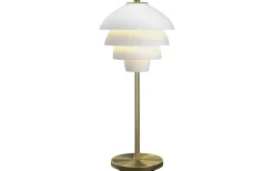Valencia Bordslampa 41cm Vit/Mässing