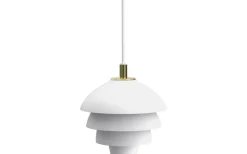 Valencia Fönsterlampa 18cm Vit/Mässing