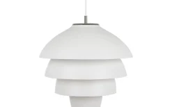 Valencia Taklampa 42cm Vit/Krom