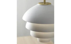 Valencia Taklampa 32cm Vit/Mässing