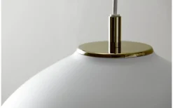 Valencia Taklampa 32cm Vit/Mässing