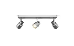 Valto III Takspotlight 3L Krom IP44