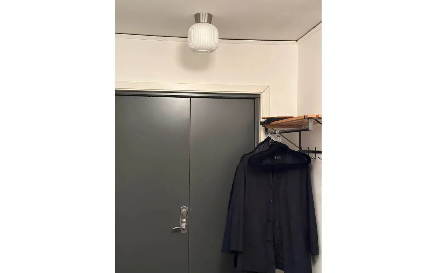 Vanja Plafond 20cm Vit/Stål