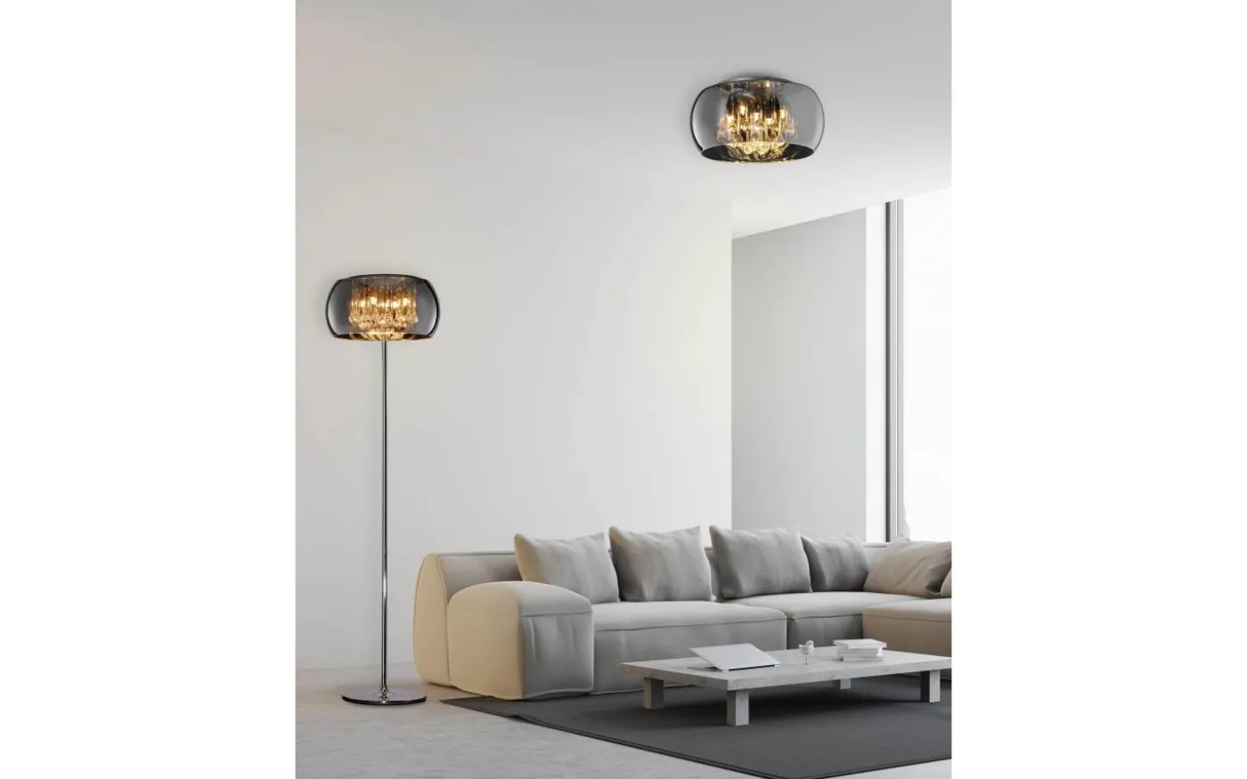 Vapore Plafond 5xG9 krom