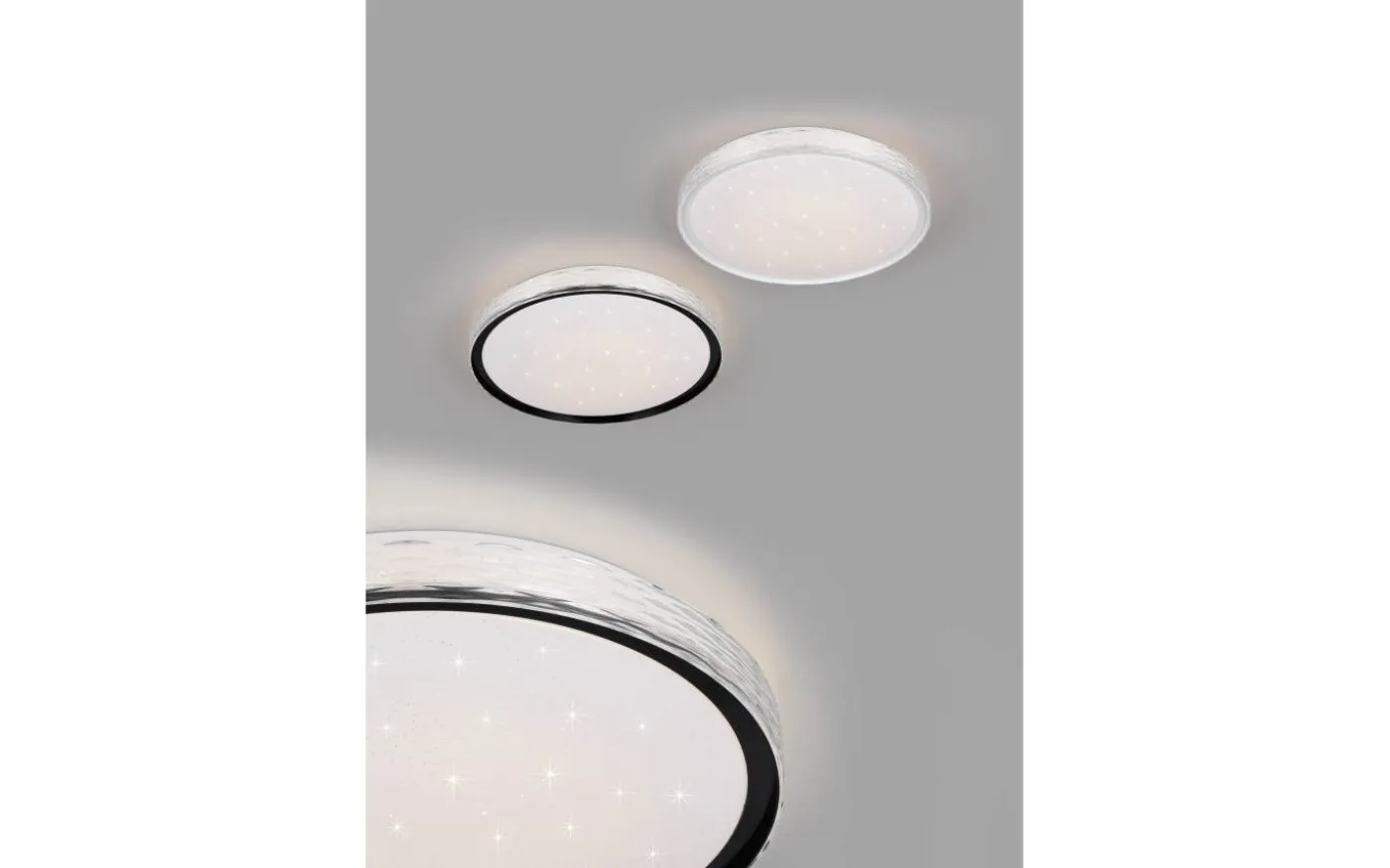 Varda Plafond LED svart stjärnljus