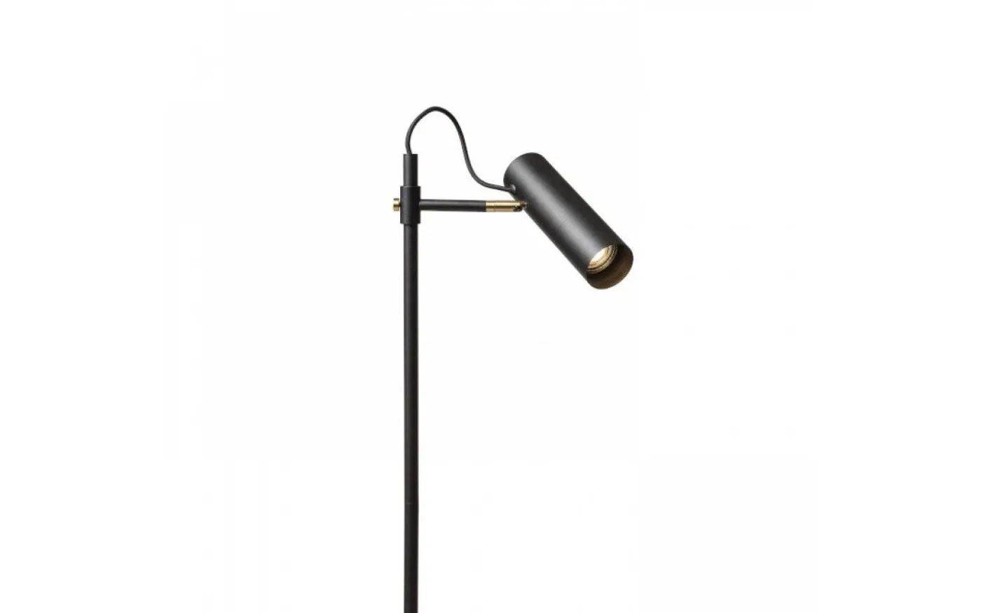 Varia Golvlampa 154cm Svart/Mässing