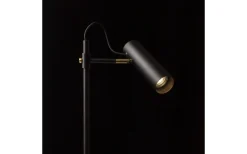 Varia Golvlampa 154cm Svart/Mässing